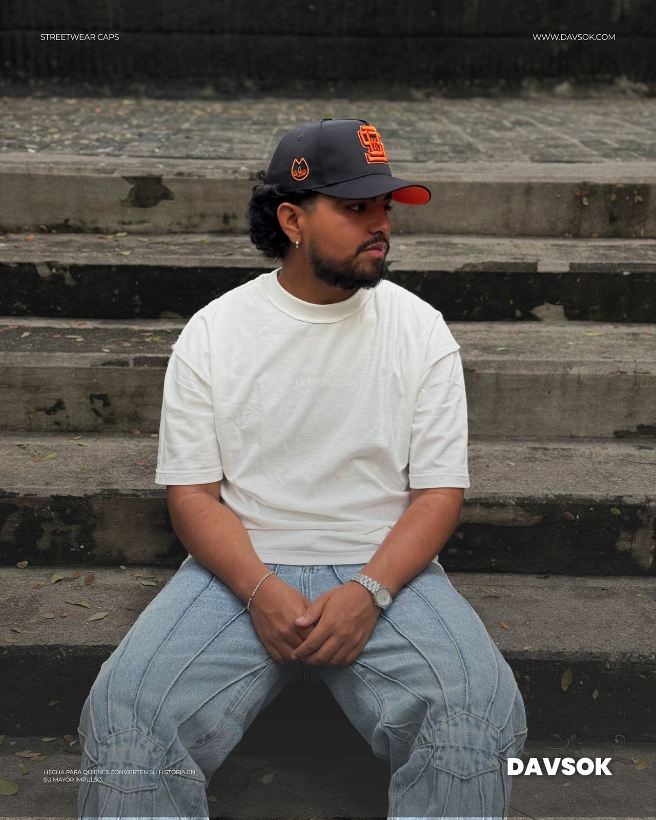 Miniatura 3 de Gorra DAV Naranja